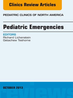 cover image of Pediatric Emergencies, an Issue of Pediatric Clinics